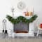 6ft. Pre-Lit Clear LED Mixed Pine, Berry & Pinecone Artificial Christmas Garland
